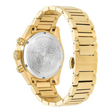 Versace Greca Dome Chronograph Black Dial Gold Steel Strap Watch for Men - VE6K00523 VE6K00523 - Image 7