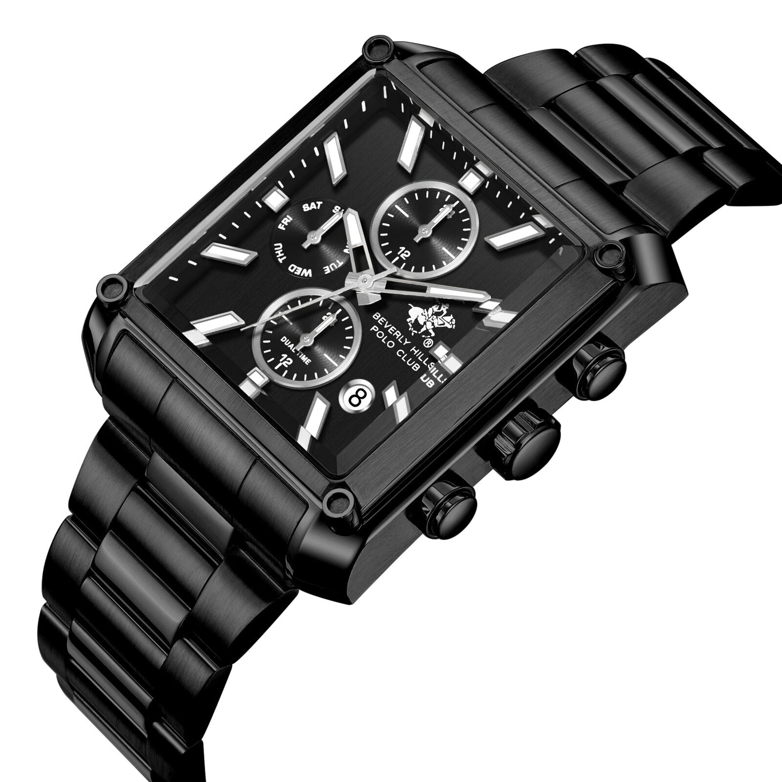 Beverly Hills Polo Club Black Men's Watch BP3868X.650 BP3868X.650 - Image 2
