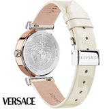 Versace Meander White Leather Strap Women's Watch VELW00120 - Big Daddy Watches #3