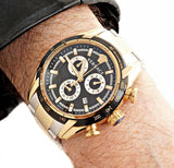 Versace V-Ray Chronograph Two-Tone Men's Watch VE2I00421 - Big Daddy Watches #3