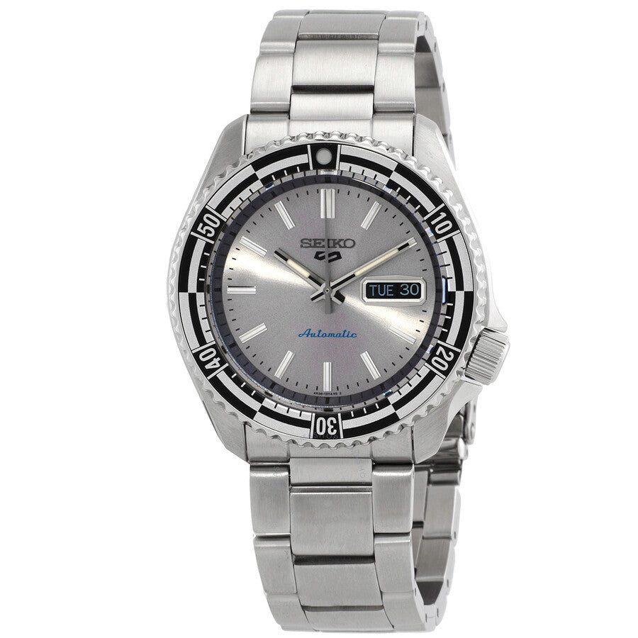 Seiko 5 Sports Automatic Silver Dial Men's Watch SRPK09K1