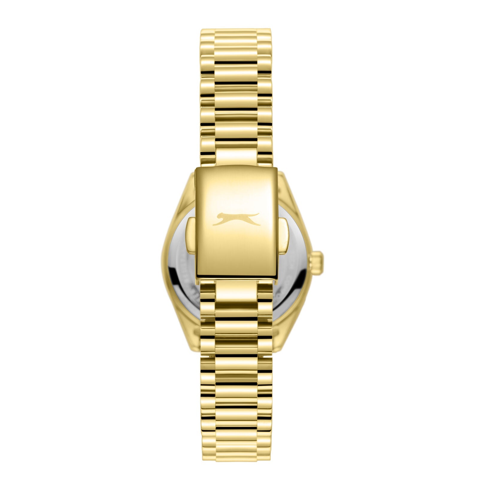 Slazenger Roman Numeral Silver Dial Gold Watch - SL.09.2591.3.130
