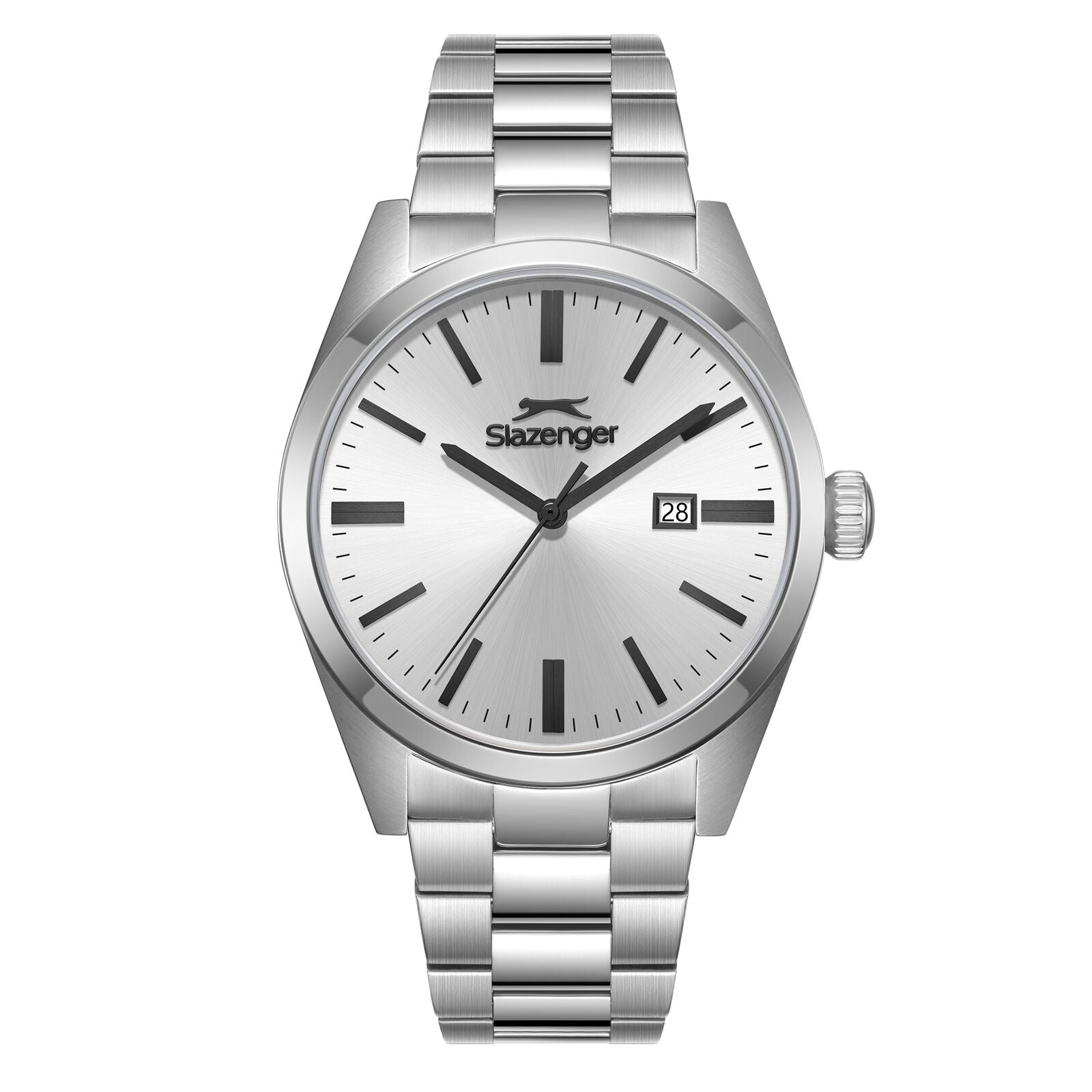Slazenger Classic Date Window Silver Watch - SL.09.2477.1.05