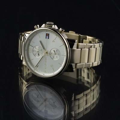 Tommy Hilfiger Gold Men's Watch - 1710415