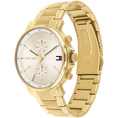 Tommy Hilfiger Gold Men's Watch - 1710415