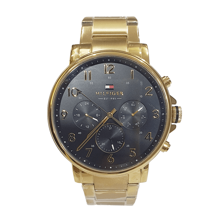Tommy Hilfiger Gold Wrist Menβs Watch 1791978 - Watch
