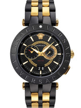 Versace V-Racer Two-Tone Chronograph Men's Watch VEBV00619 - Big Daddy Watches
