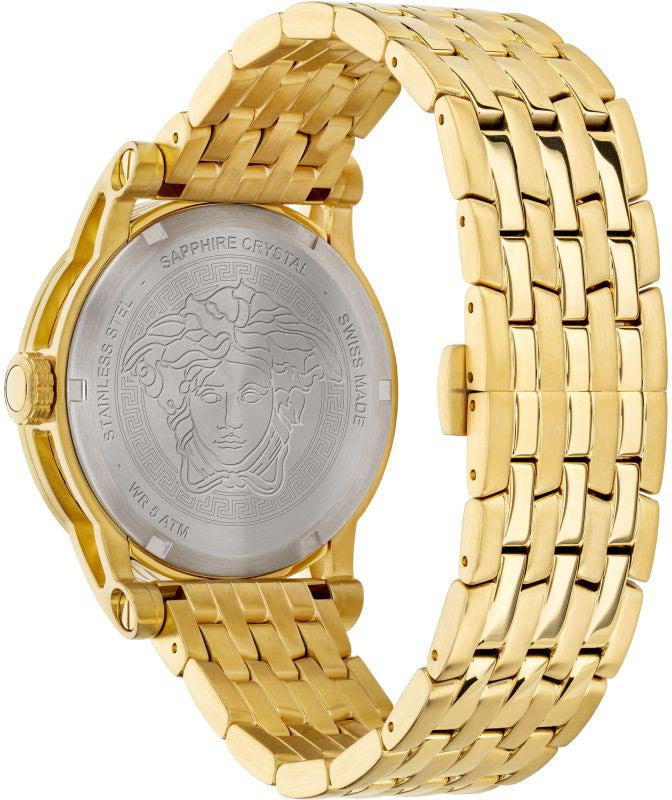 Versace Code Quartz Silver Dial Menβs Watch VEPO00420 - Watch