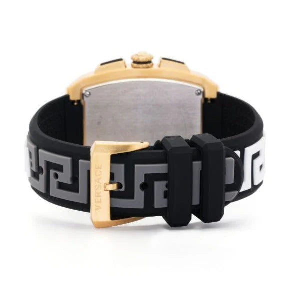 Versace Dominus Chronograph Quartz Gold Dial Men's Watch VE6H00223
