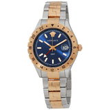 Versace Hellenyium GMT Blue Dial Men's Watch V11060017 - BigDaddy Watches