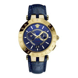 Versace V-Race Quartz Blue Dial Men's Watch VEBV00219 - BigDaddy Watches