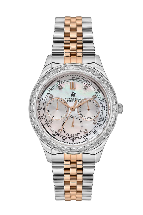 Beverly Hills Polo Club Women's Watches: Elegant Stainless Steel & Two-Tone Designs