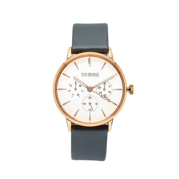 Elegant Rose Gold Collection: Nox-Bridge Classic Alcyone, Capella, and Meissa 36mm Watches
