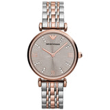 Emporio Armani Classic Grey Dial Ladies Watch AR1840
