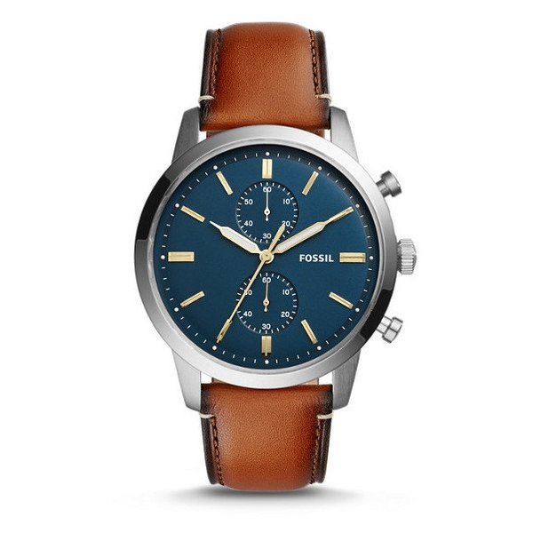 Fossil Townsman Chronograph Blue Dial Men's Watch FS5279