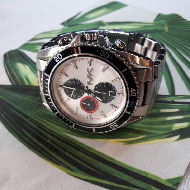 Michael Kors Chronograph White Dial Men's Watch MK8339