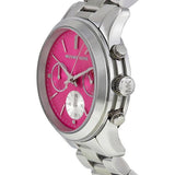 Michael Runway Chronograph Pink Dial Ladies Watch MK6160