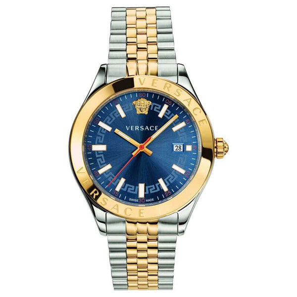 Versace Hellenyium Two-Tone Blue Dial Men's Watch  VEVK00520 - Big Daddy Watches