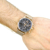 Hugo Boss Companion Chronograph Black Dial Men's Watch Water resistance: 50 meters Movement: Quartz