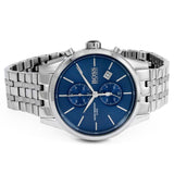 Hugo Boss Blue Dial Stainless Steel Men's Watch 1513384 Water resistance: 50 meters / 165 feet Movement: Quartz