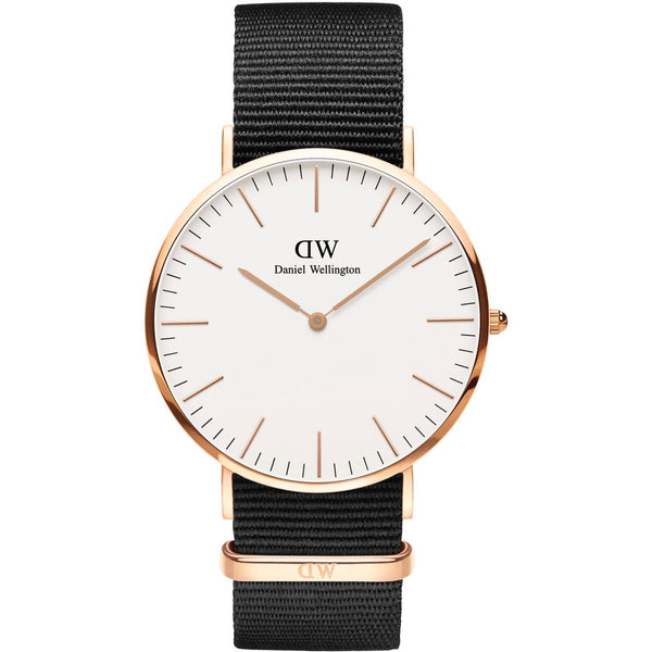 Daniel Wellington White Classic Cornwall 40mm Women's Gold Watch DW00100257 - Big Daddy Watches