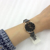 Skagen Anita Grey Dial Grey Leather Ladies Watch SKW2267