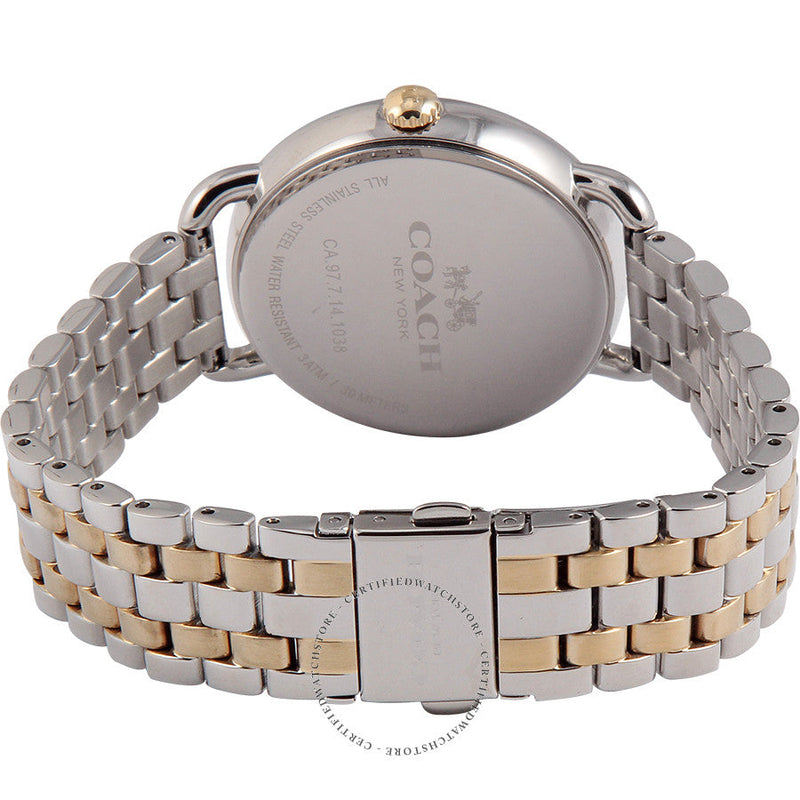 Coach Delancey Champagne Dial Two-Tone Ladies Watch 14502263