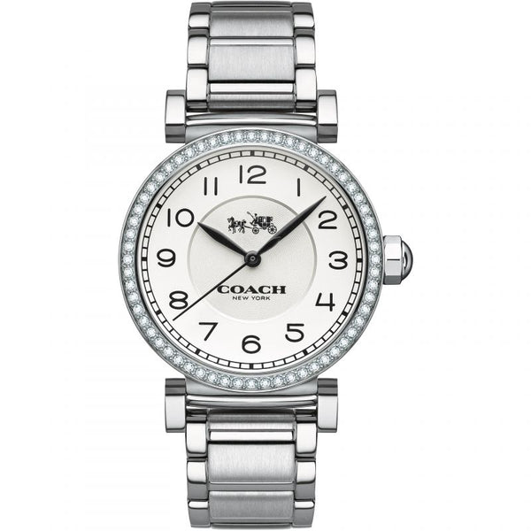 Coach Madison All silver Diamond Ladies Watch 14502396