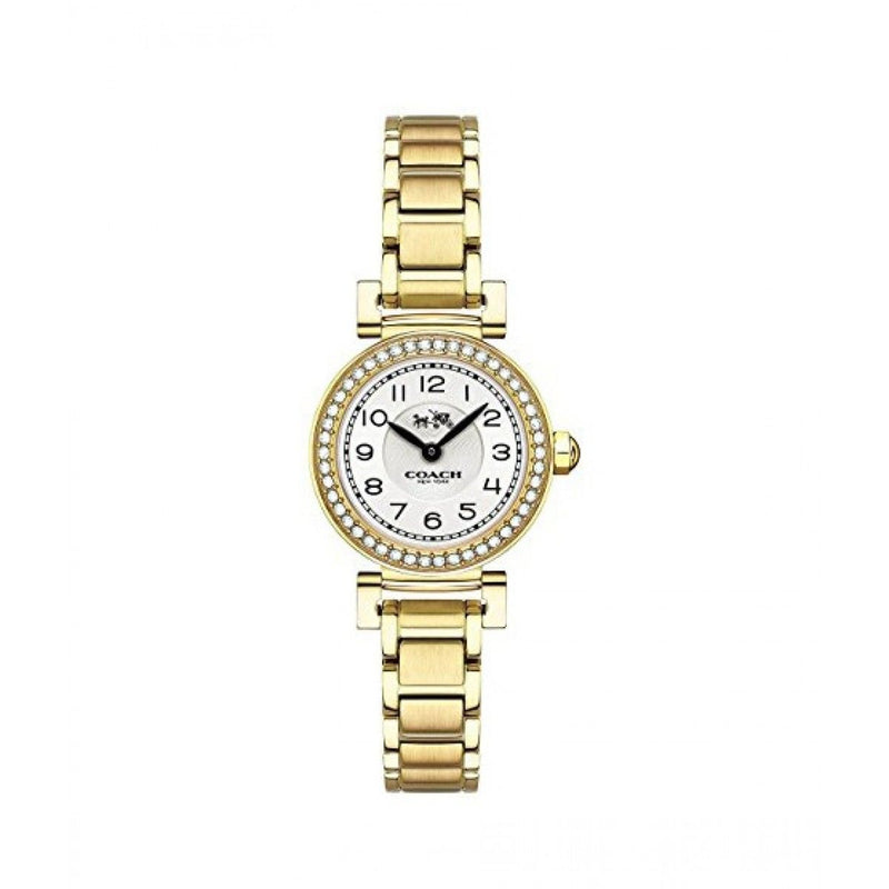Coach Gold Tone Swarovski Crystal Women's Watch 14502403