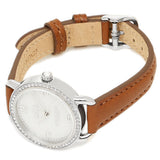 Coach Delancey White Dial Brown Leather Strap Ladies Watch 14502485