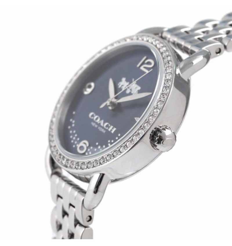 Coach Glitz Blue Dial Stainless Steel Women's Watch 14502693