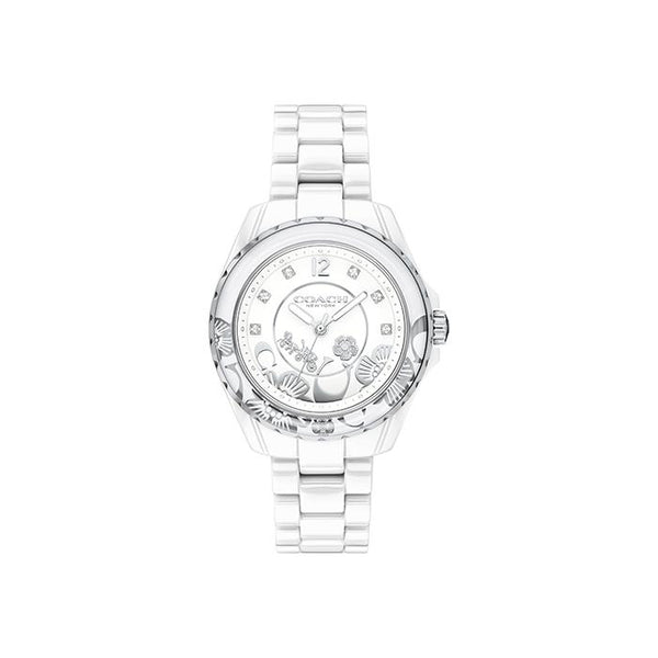 Coach Preston White Women's Watch 14503464