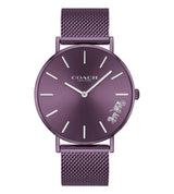 Coach Perry Purple Dial Women's Watch