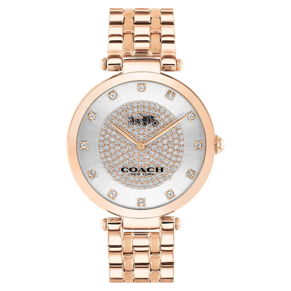 Coach Park Crystal Rose Gold Women's Watch  14503735 - Big Daddy Watches
