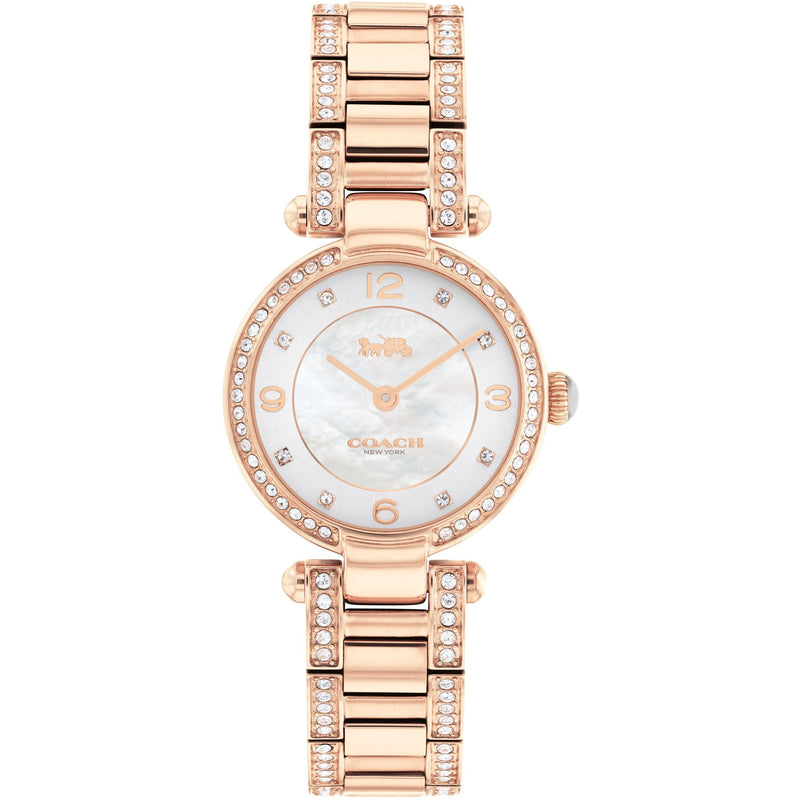 Coach Rose Gold Cary Mother Of Pearl Dial Women's Watch  14503838 - Big Daddy Watches