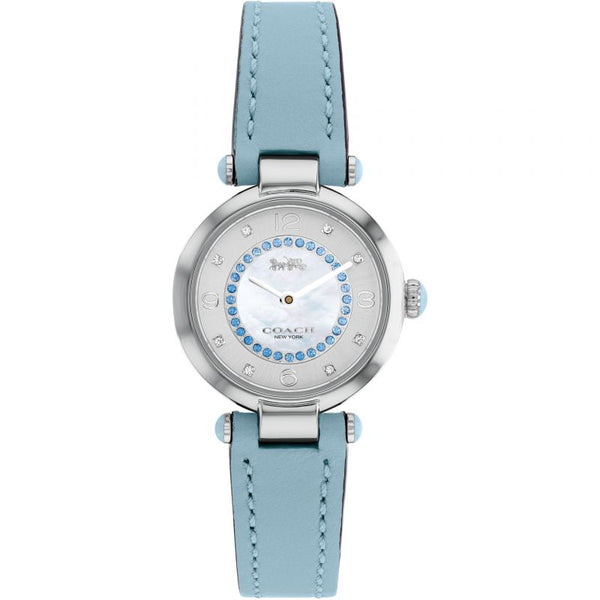 Coach Cary Blue Leather Strap Women's Watch  14503895 - Big Daddy Watches