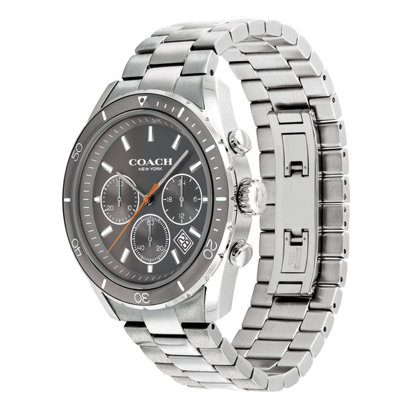 Coach Preston Chronograph Silver Men's Watch 14602515 - Big Daddy Watches #2
