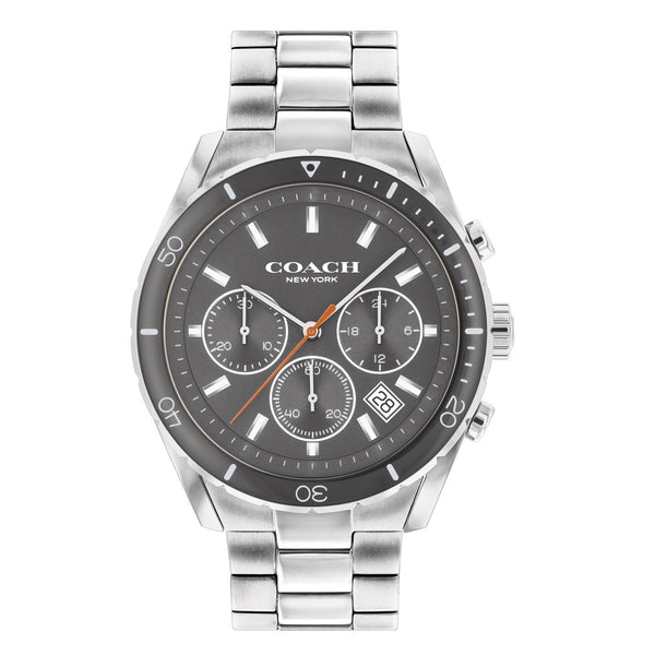 Coach Preston Chronograph Silver Men's Watch  14602515 - Big Daddy Watches