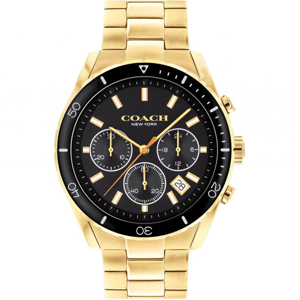 Coach Preston Chronograph Gold Men's Watch  14602517 - Big Daddy Watches