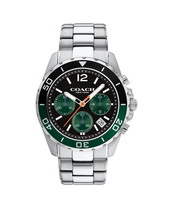 Coach Kent Stainless Steel Silver Men's Watch  14602557 - Big Daddy Watches