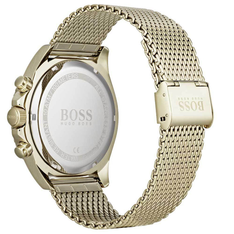 Hugo Boss Black & Gold Ocean Edition Men's Watch 1513703 Water resistance: 100 meters / 330 feet Movement: Quartz 