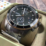 Fossil Wakefield Chronograph Dial Smoke Ion-plated Men's Watch CH2948