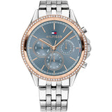 Tommy Hilfiger Crystal Blue Dial Watch 1781976