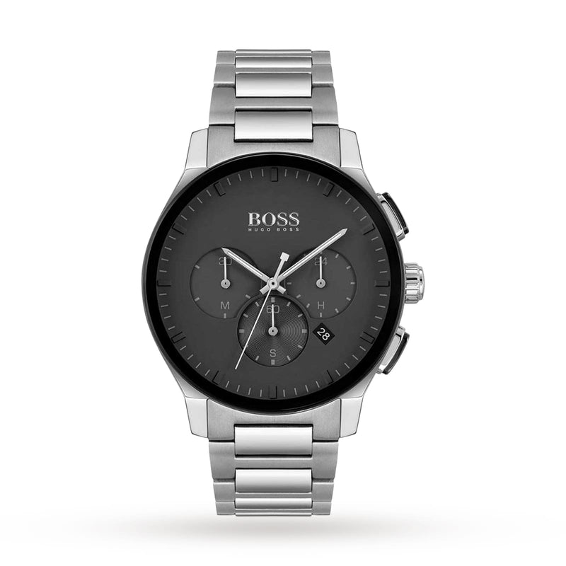 Hugo Boss Peak Silver Chronograph Men's Watch  1513762 - Big Daddy Watches