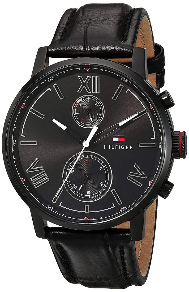 Tommy Hilfiger Alden Black Men's Watch 1791310