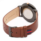 Tommy Hilfiger Men's Brown Leather Watch 1791461