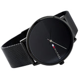 Tommy Hilfiger Men's Black Mesh Watch 1791464