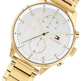 Tommy Hilfiger Stainless Steel Golden Strap Men's Watch 1791576