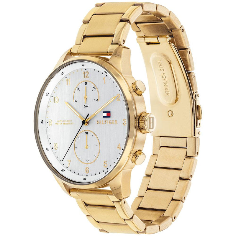 Tommy Hilfiger Stainless Steel Golden Strap Men's Watch 1791576