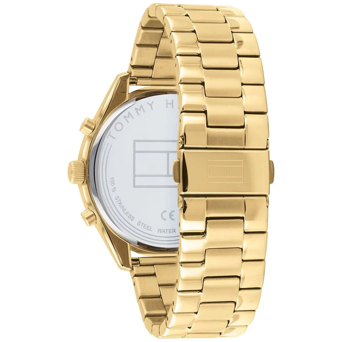 Tommy Hilfiger Bennett Silver Dial Gold Men's Watch - 1791726